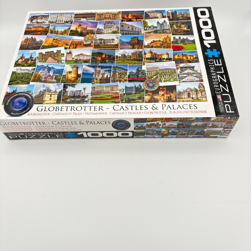 Eurographics Globetrotter Castles & Palaces 1000 Piece Puzzle NIB